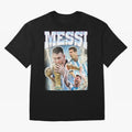 Messi Champion Vintage Retro Design Premium T-Shirt Honor the Football Icons of Match Day Hype around FIFA World Cup 2026 USA Canada Mexico, Messi, England, Football Passion, Legendary Performances, Festival Vibes and Supporter Community; Great for