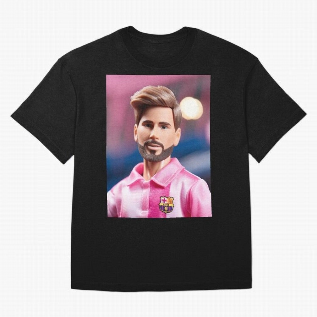 If Messi were a Barbie doll... Graphic T-Shirt Unlock FIFA World Cup 2026 Filled with Messi, CR7 and Mbappe, Argentina and Brazil Energy, Soccer Culture, Superstar Moments, National Team Dreams and Competitive Fire; Ideal for Fans Who Follow Messi,