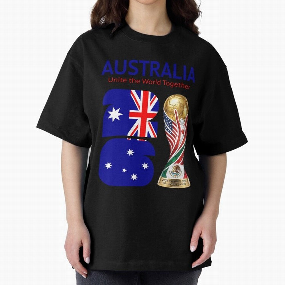 World Cup 2026, AUSTRALIA Classic T-Shirt Turn Every Weekend Toward FIFA World Cup 2026 for Fans of Haaland and Mbappe and Argentina, France and Brazil, Bringing Sports Nostalgia, International Competition, Famous Players and Unforgettable