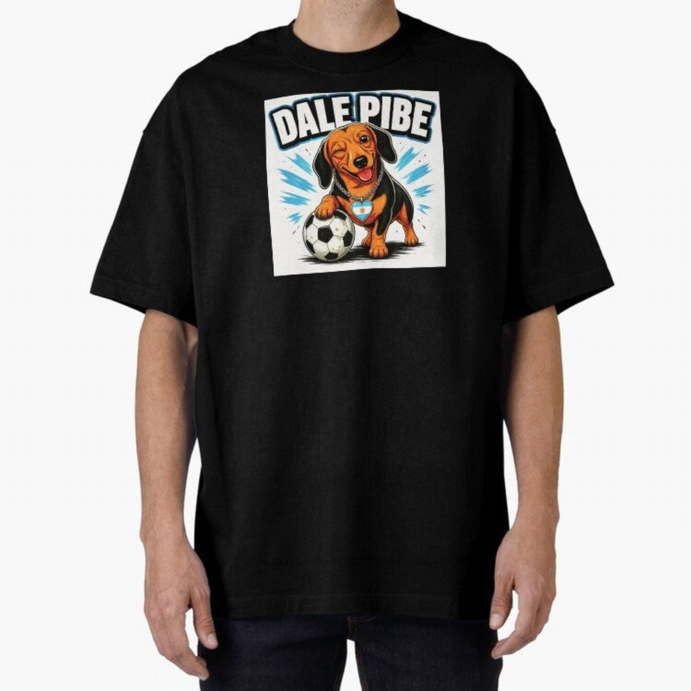 Argentine Soccer Dachshund - Dale Pibe Classic T-Shirt Bring Champion Energy into FIFA World Cup 2026 USA Canada Mexico for Fans of Messi and Cristiano Ronaldo and England, France and Netherlands, Bringing Championship Spirit, Famous Goals, Roaring
