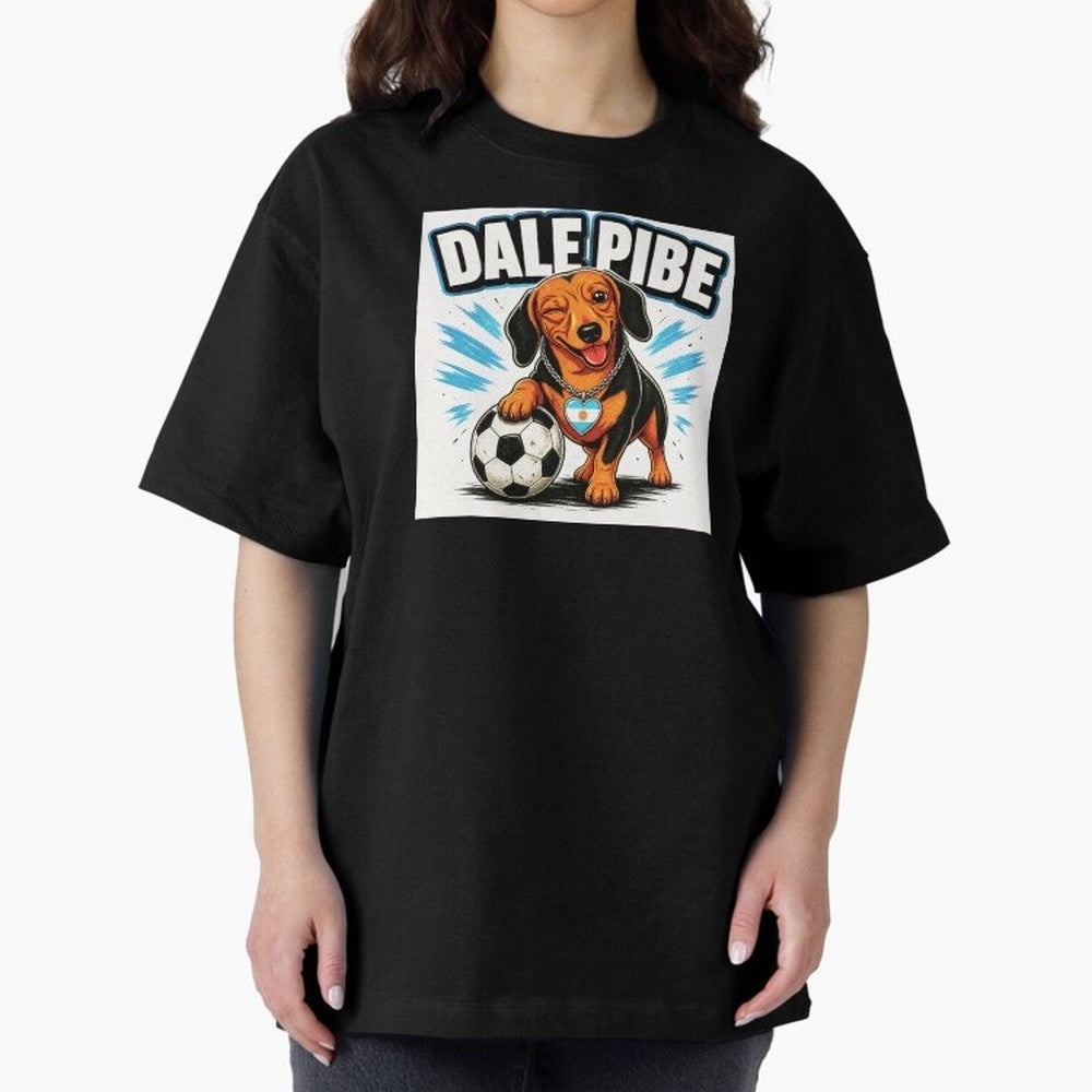Argentine Soccer Dachshund - Dale Pibe Classic T-Shirt Bring Champion Energy into FIFA World Cup 2026 USA Canada Mexico for Fans of Messi and Cristiano Ronaldo and England, France and Netherlands, Bringing Championship Spirit, Famous Goals, Roaring