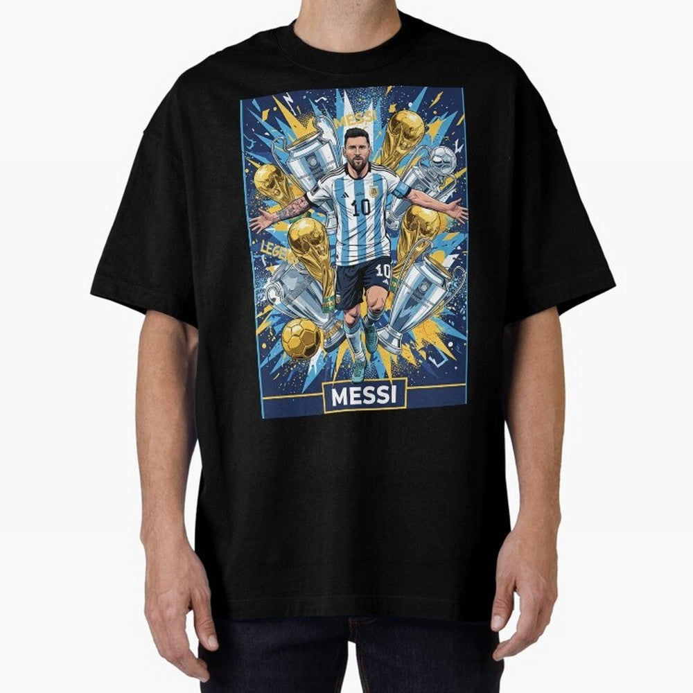 MESSI The Golden Legend Classic T-Shirt Fuel the Hype around FIFA World Cup 2026 Group Stage Spirit, with England, France and Netherlands, Cristiano Ronaldo, Goal Celebration Energy, Supporter Heritage, Football Icons and Worldwide Tournament Joy;