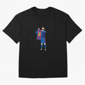 Messi Iconic Celebration Pixel Classic T-Shirt Join Supporters Worldwide for FIFA World Cup 2026 Centered on Mbappe, France Energy, Stadium Memories, Football Loyalty, International Chants and Championship Tradition; Perfect for Supporters Who Want