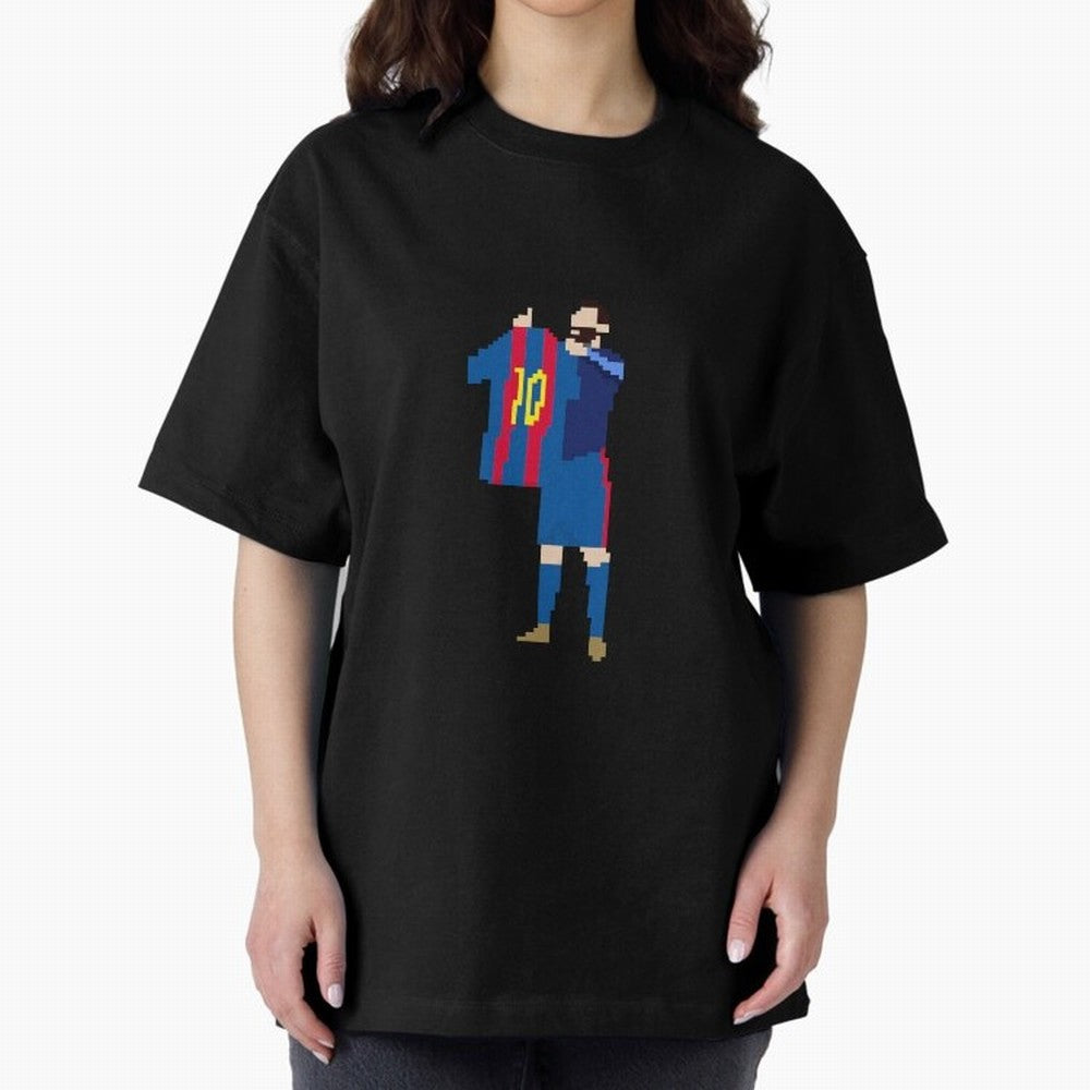 Messi Iconic Celebration Pixel Classic T-Shirt Join Supporters Worldwide for FIFA World Cup 2026 Centered on Mbappe, France Energy, Stadium Memories, Football Loyalty, International Chants and Championship Tradition; Perfect for Supporters Who Want