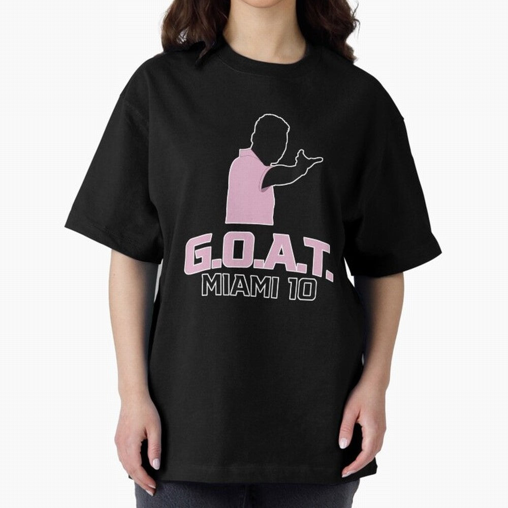 GOAT - MIAMI 10 Classic T-Shirt Honor Champions and Dreams in Match Day Hype around FIFA World Cup 2026, Cristiano Ronaldo, Haaland and CR7, Argentina, France and Brazil, Tournament Hype, Historic Matchups, Family Viewing Parties and Global Sports