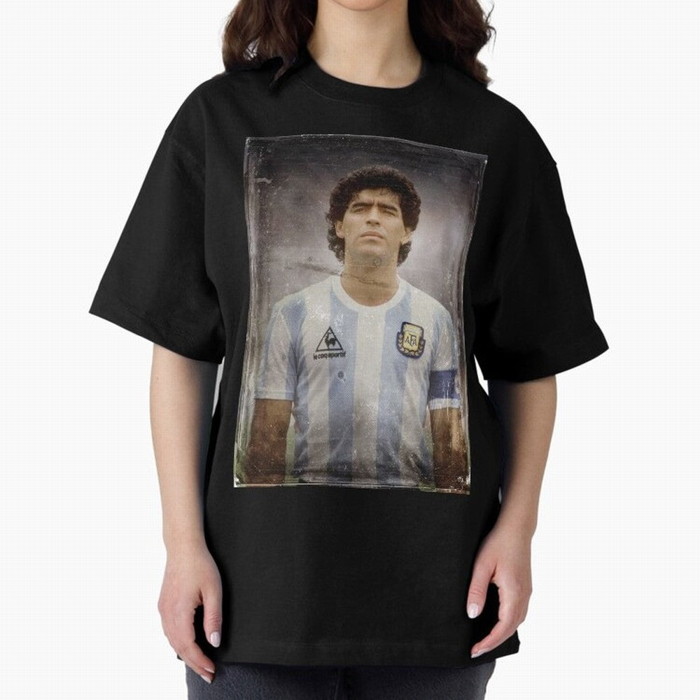 Diego Maradona Classic T-Shirt Back the Journey through Match Day Hype around FIFA World Cup 2026, Mbappe and Neymar, Spain, Retro Football Energy, Iconic Rivalries, Trophy Chase Drama and Stadium Atmosphere; Made for Die Hard Supporters, Soccer