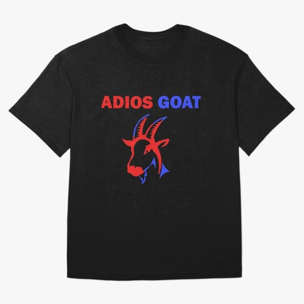 ADIOS GOAT| Perfect Gift For you and friends Classic T-Shirt Honor Football Greatness during FIFA World Cup 2026 for Fans of Messi and Cristiano Ronaldo and Spain and Netherlands, Bringing Global Supporter Spirit, Legendary Goals, National Colors