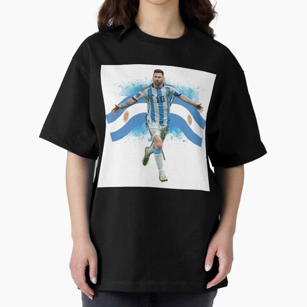 Messi - Argentina Classic T-Shirt Live for the Drama of Global Football Passion for FIFA World Cup 2026, Driven by Mbappe and Neymar, Spain and Netherlands, Classic Soccer Heritage, Championship Pressure, Fan Loyalty and International Pride; Built
