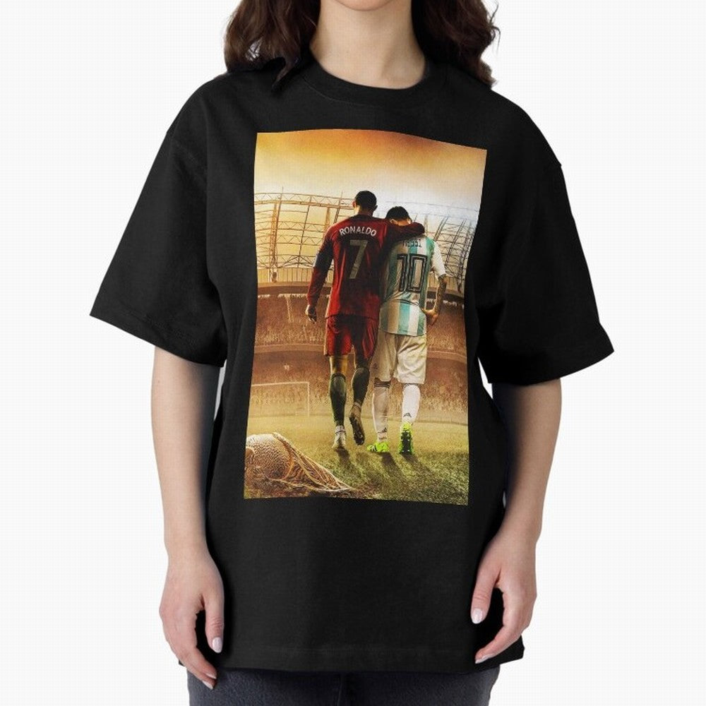 christian and messi Classic T-Shirt Support Your Favorite Stars during the FIFA World Cup 2026 Group Stage Journey through Mbappe Highlights, Netherlands Pride, Match Day Excitement, Supporter Culture, Golden Goals and Global Football Passion;