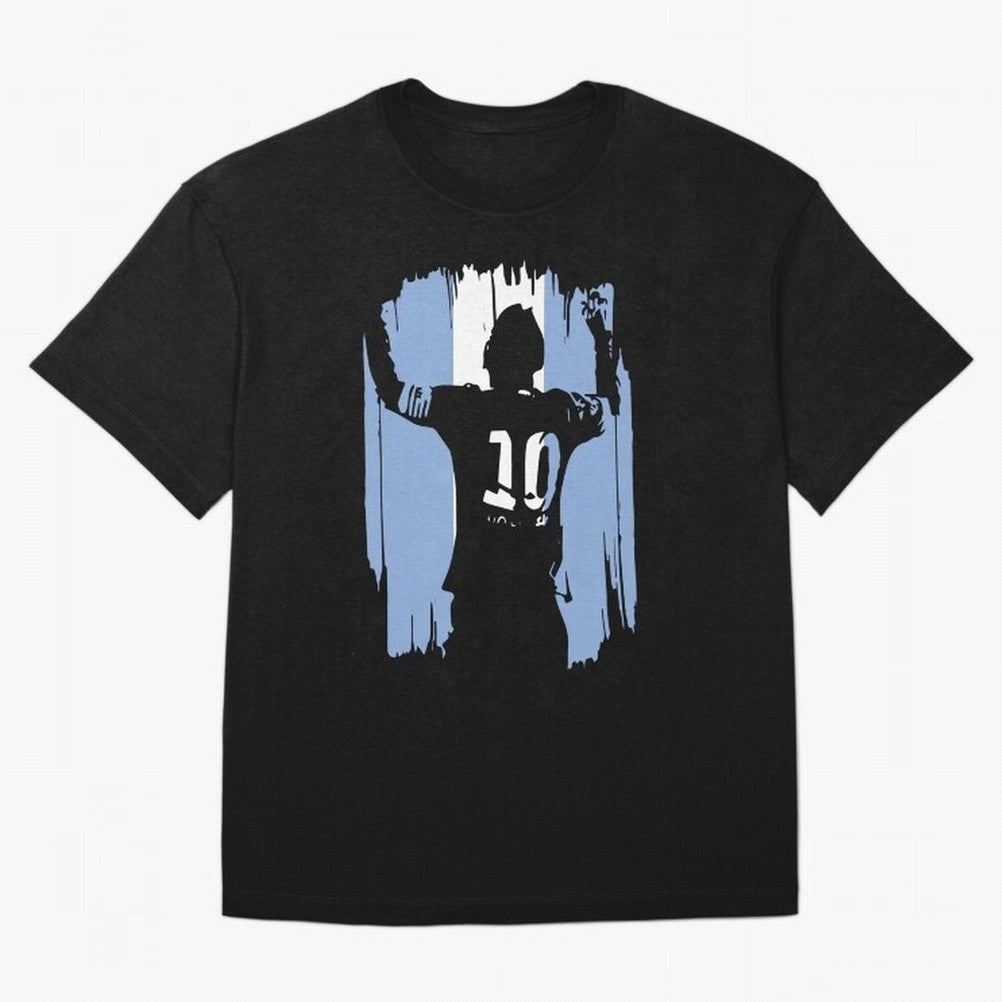 Argentina World Champs Messi Number 10 Classic T-Shirt Feel the Trophy Chase of FIFA World Cup 2026 Group Stage for Fans of Messi and Spain, Bringing Football Passion, Legendary Performances, Festival Vibes and Supporter Community; Made for Die