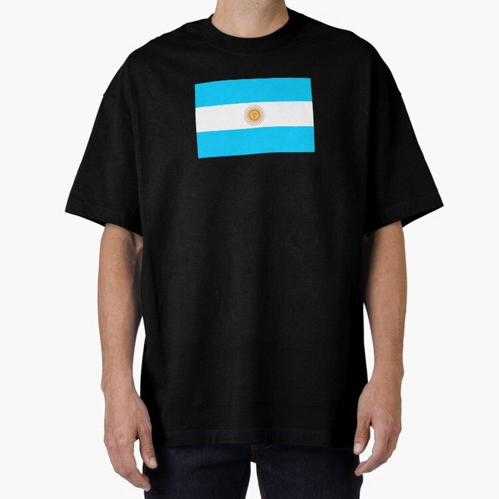 ARGENTINA Oversized T-Shirt Bring Bold Fan Energy to FIFA World Cup 2026 USA Canada Mexico Spirit, Celebrating Portugal, Spain and Germany, Messi and Cristiano Ronaldo, Retro Football Energy, Iconic Rivalries, Trophy Chase Drama and Stadium