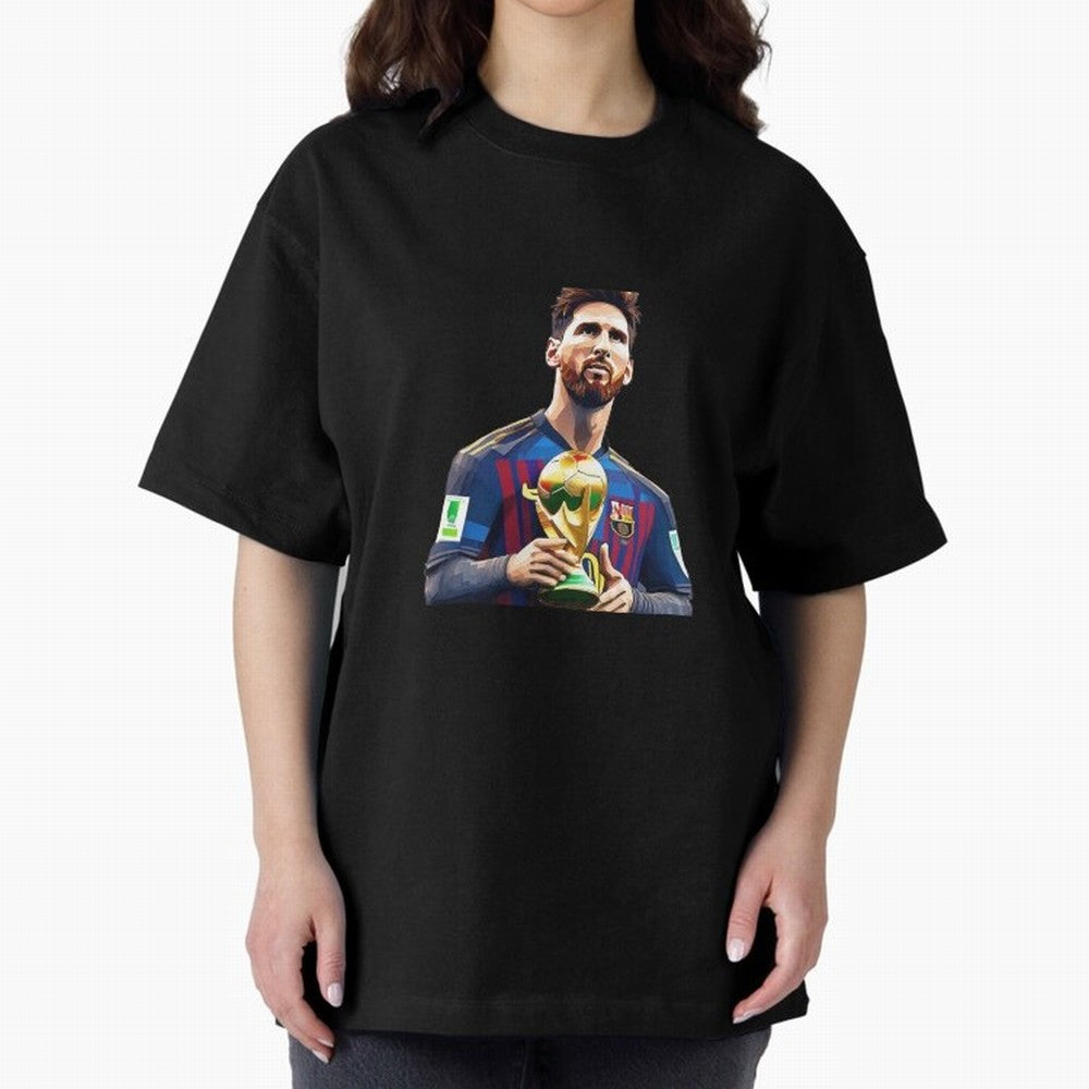 Messi World Cup with Barcelona Jersey Art Gift Classic T-Shirt Join Supporters Worldwide for FIFA World Cup 2026 Group Stage for Fans of Mbappe and Neymar and England, France and Netherlands, Bringing Champion Mindset, Group Stage Buzz, Knockout