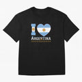 I love Argentina Classic T-Shirt Stand Out with Spirit from Global Football Passion for FIFA World Cup 2026 Group Stage, Built around Messi, CR7 and Mbappe, France, Global Supporter Spirit, Legendary Goals, National Colors and Tournament