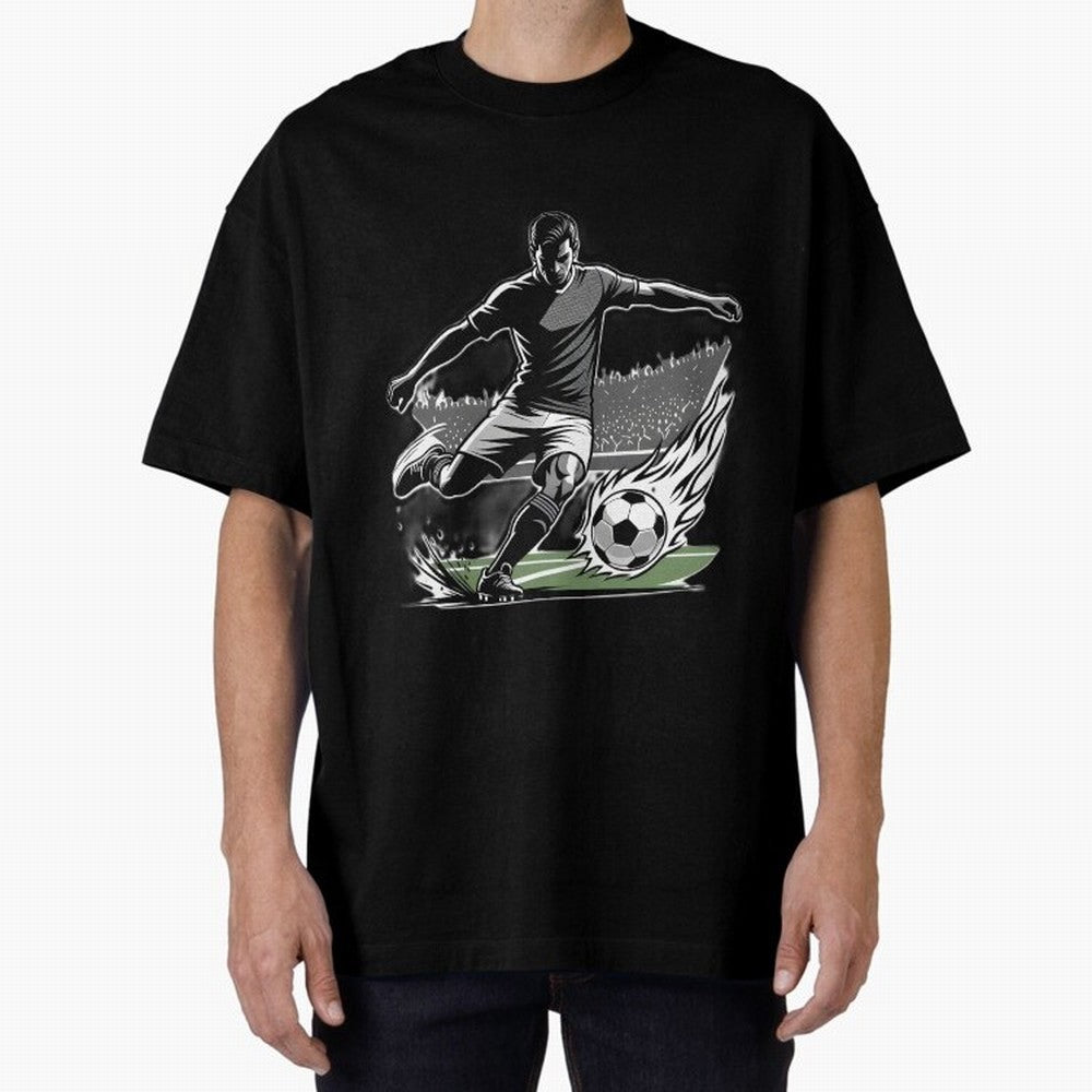 Soccer Player Classic T-Shirt Capture Stadium Memories from FIFA World Cup 2026 USA Canada Mexico Spirit, with Portugal, Spain and Germany, CR7 and Messi, Sports Nostalgia, International Competition, Famous Players and Unforgettable Victories;