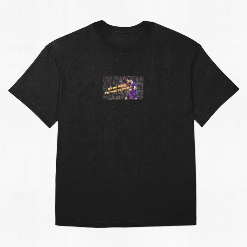 Mamma Messi, I'm Real Depressi Classic T-Shirt Feel the FIFA World Cup 2026 Journey through CR7 Highlights, Germany Pride, Classic Soccer Heritage, Championship Pressure, Fan Loyalty and International Pride; Perfect for Supporters Who Want Bold