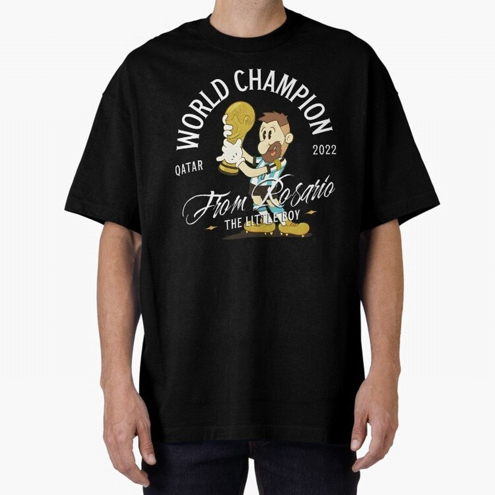 The little boy from Rosario Oversized T-Shirt Elevate FIFA World Cup 2026 Group Stage Built around Cristiano Ronaldo, Haaland and CR7, Brazil Energy, Tournament Hype, Historic Matchups, Family Viewing Parties and Global Sports Pride; Ideal for