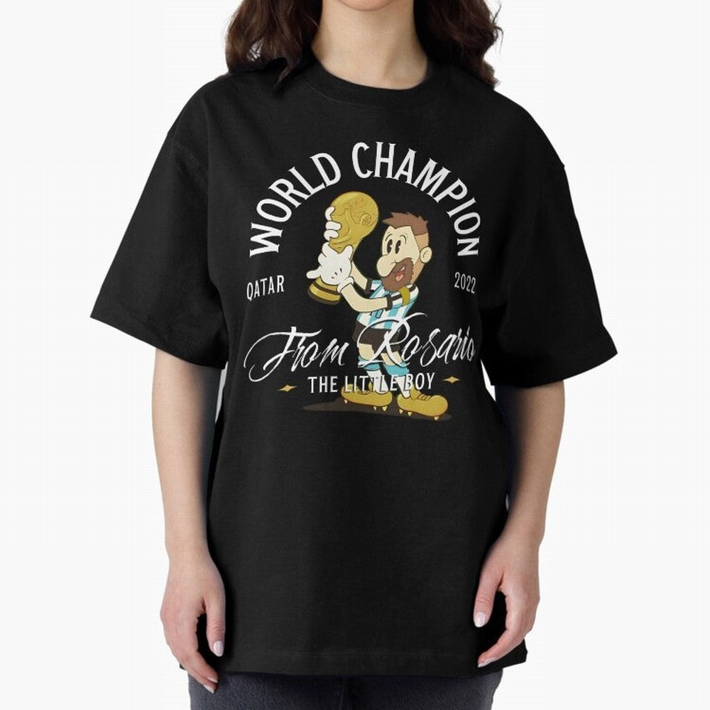 The little boy from Rosario Oversized T-Shirt Elevate FIFA World Cup 2026 Group Stage Built around Cristiano Ronaldo, Haaland and CR7, Brazil Energy, Tournament Hype, Historic Matchups, Family Viewing Parties and Global Sports Pride; Ideal for