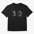 The Astral Ten ¨C Football Legend Design Oversized T-Shirt Get Ready for Match Day Hype around FIFA World Cup 2026, Mbappe and Neymar, England, Football Passion, Legendary Performances, Festival Vibes and Supporter Community; Created for Match Day