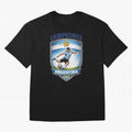 Argentina Vintage Soccer Badge - Campeones 3 Stars Essential T-Shirt Experience the Global Stage of Match Day Hype around FIFA World Cup 2026 USA Canada Mexico, Cristiano Ronaldo, Haaland and CR7, Spain, Global Supporter Spirit, Legendary Goals,