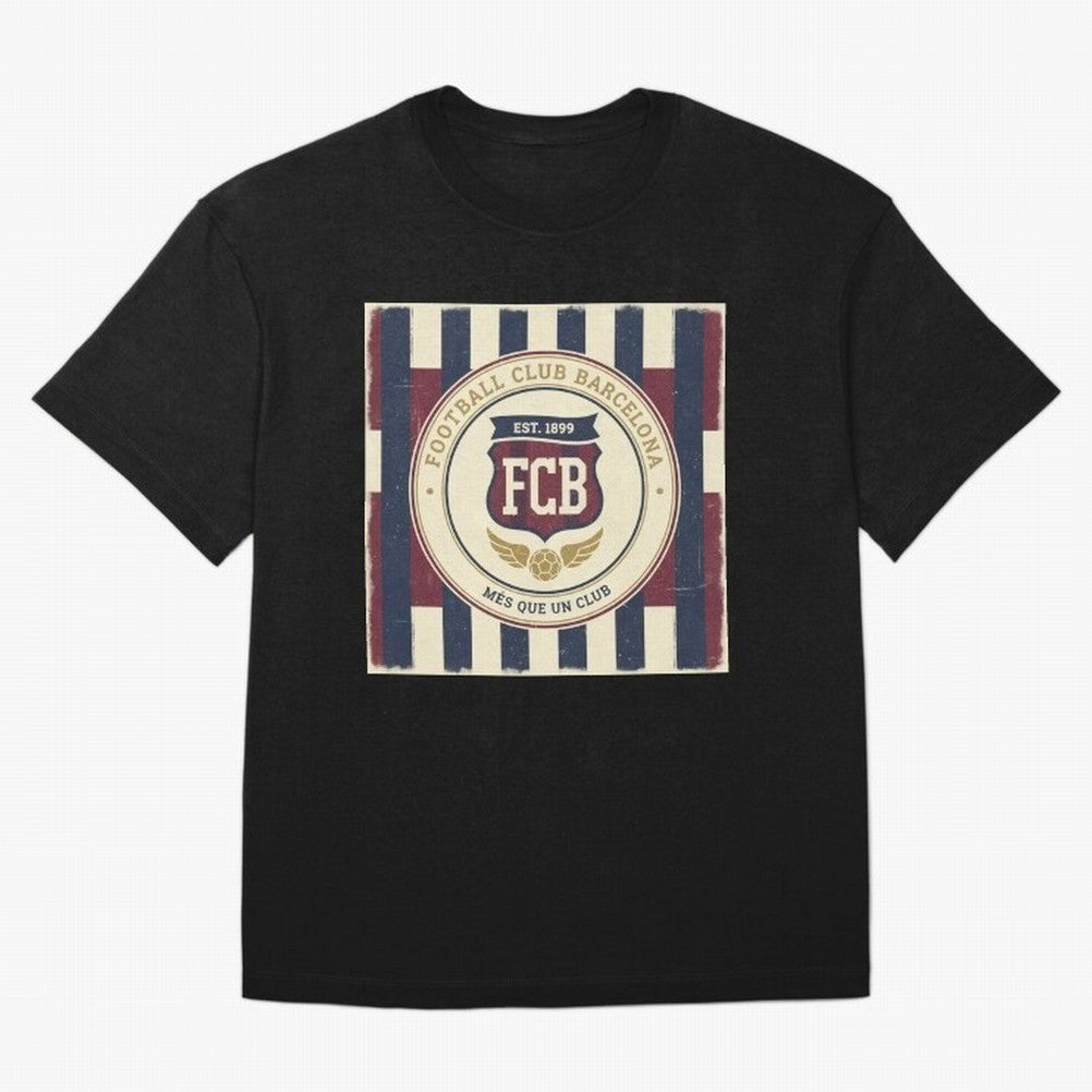 FCB Vintage - Football Fan Design Classic T-Shirt Live the Energy of Match Day Hype around FIFA World Cup 2026 Group Stage, Messi, Neymar and Mbappe, England and Germany, Champion Mindset, Group Stage Buzz, Knockout Tension and Passionate Fan