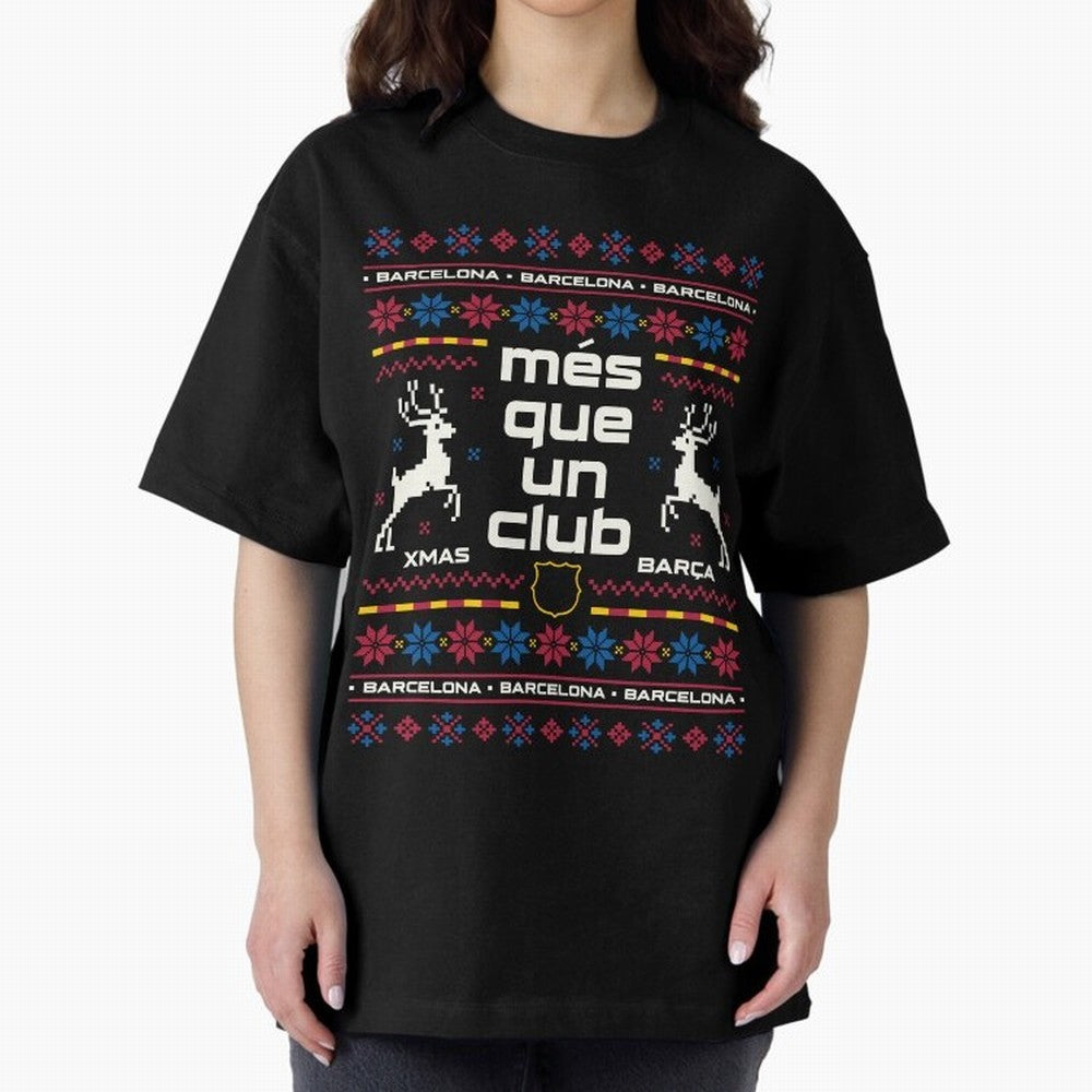 FC Barcelona Christmas Classic T-Shirt Step into Global Football Passion for FIFA World Cup 2026 USA Canada Mexico, Featuring Neymar, Germany, Football Festival Excitement, Trophy Ambitions, Country Rivalries and Star Player Buzz; Perfect for