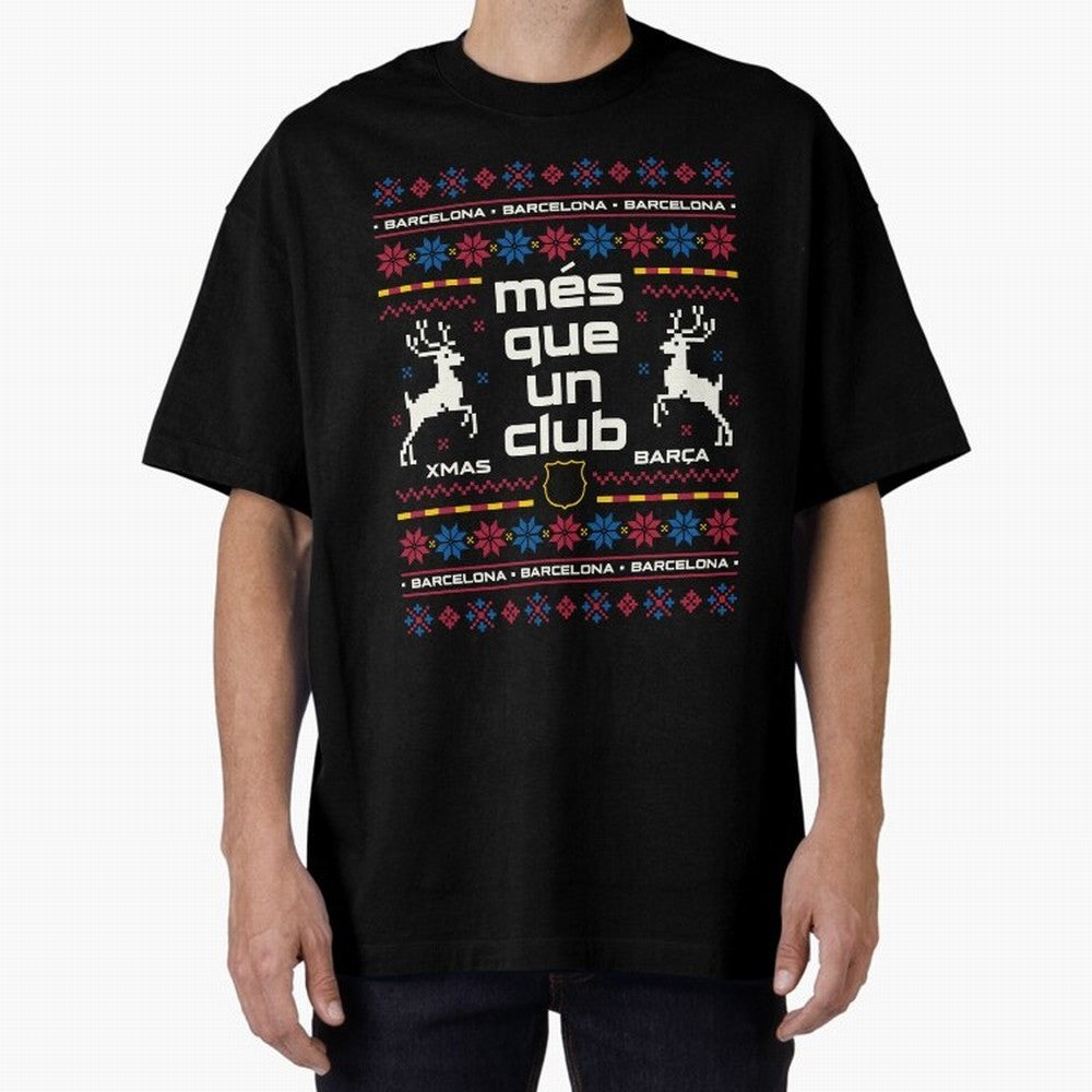 FC Barcelona Christmas Classic T-Shirt Step into Global Football Passion for FIFA World Cup 2026 USA Canada Mexico, Featuring Neymar, Germany, Football Festival Excitement, Trophy Ambitions, Country Rivalries and Star Player Buzz; Perfect for