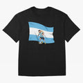 ARGENTINA-MESSI Classic T-Shirt Show Love for Legendary Goals in FIFA World Cup 2026 Spirit, Capturing England and Germany, CR7, Sports Nostalgia, International Competition, Famous Players and Unforgettable Victories; Perfect for Supporters Who
