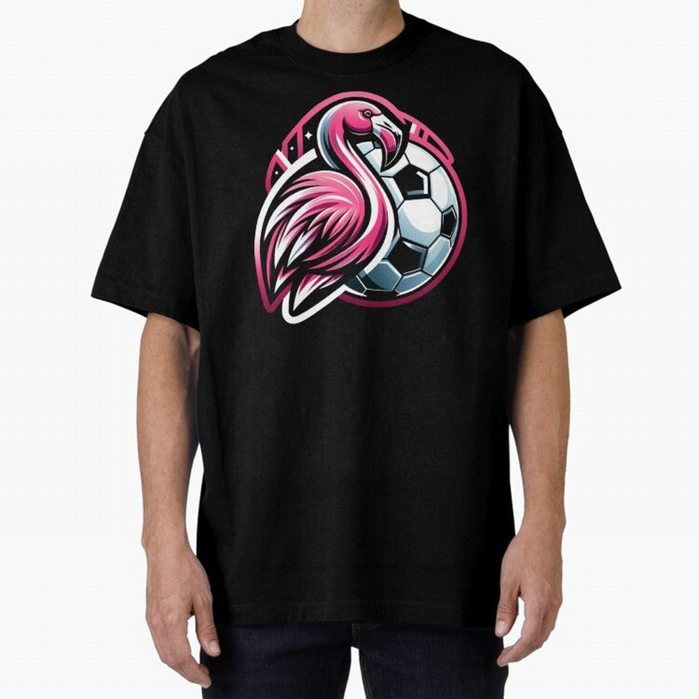 Flamingo & Soccer Fusion Classic T-Shirt Represent Fans Who Live for FIFA World Cup 2026 USA Canada Mexico Inspired by Neymar, Haaland and Cristiano Ronaldo, Germany Energy, Soccer Culture, Superstar Moments, National Team Dreams and Competitive