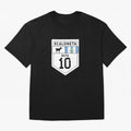 Scaloneta - Messi 10 - Goat Oversized T-Shirt Bring Global Tournament Vibes to the FIFA World Cup 2026 Journey through Messi, CR7 and Mbappe Highlights, Portugal, Spain and Germany Pride, Champion Mindset, Group Stage Buzz, Knockout Tension and