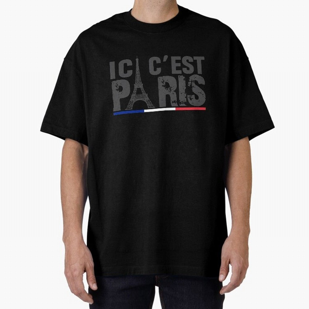 ici c'est paris Essential T-Shirt Join the Global Buzz around Global Football Passion for FIFA World Cup 2026 USA Canada Mexico, Centered on Cristiano Ronaldo, Haaland and CR7, England, Championship Spirit, Famous Goals, Roaring Crowds and