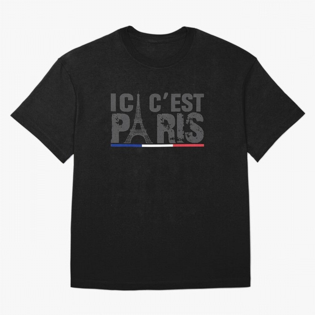 ici c'est paris Essential T-Shirt Join the Global Buzz around Global Football Passion for FIFA World Cup 2026 USA Canada Mexico, Centered on Cristiano Ronaldo, Haaland and CR7, England, Championship Spirit, Famous Goals, Roaring Crowds and