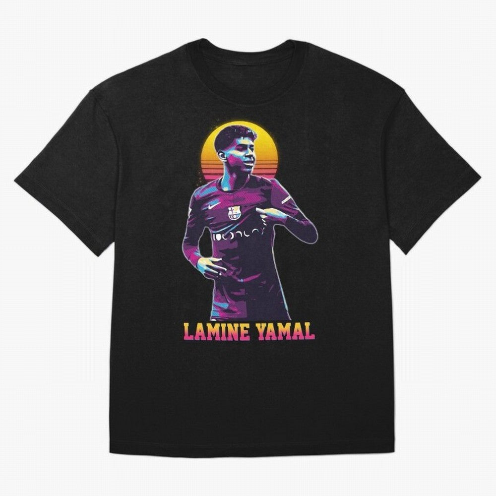 LAMINE YAMAL Oversized T-Shirt Share the FIFA World Cup 2026 Journey through Messi, Neymar and Mbappe Highlights, France Pride, Champion Mindset, Group Stage Buzz, Knockout Tension and Passionate Fan Culture; Made for Collectors Who Enjoy Iconic