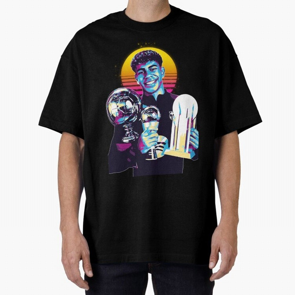 Lamine Yamal young player Classic T-Shirt Support Global Football Passion for FIFA World Cup 2026, Driven by Haaland and Mbappe, Argentina, France and Brazil, Soccer Culture, Superstar Moments, National Team Dreams and Competitive Fire; Made for