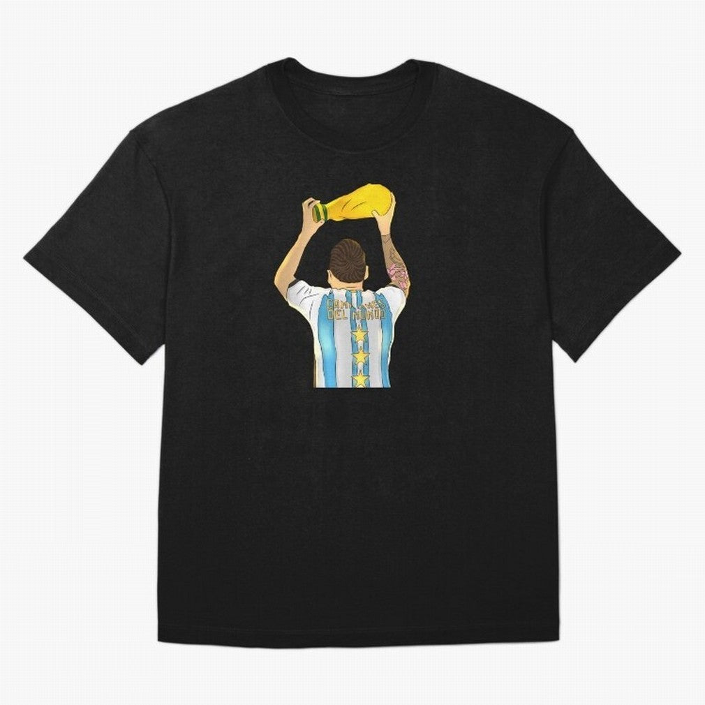 Campeon lm10 Classic T-Shirt Support the Legends of FIFA World Cup 2026 Group Stage Spirit, Inspired by Portugal, Messi, CR7 and Mbappe, Classic Soccer Heritage, Championship Pressure, Fan Loyalty and International Pride; Great for Watch Parties,