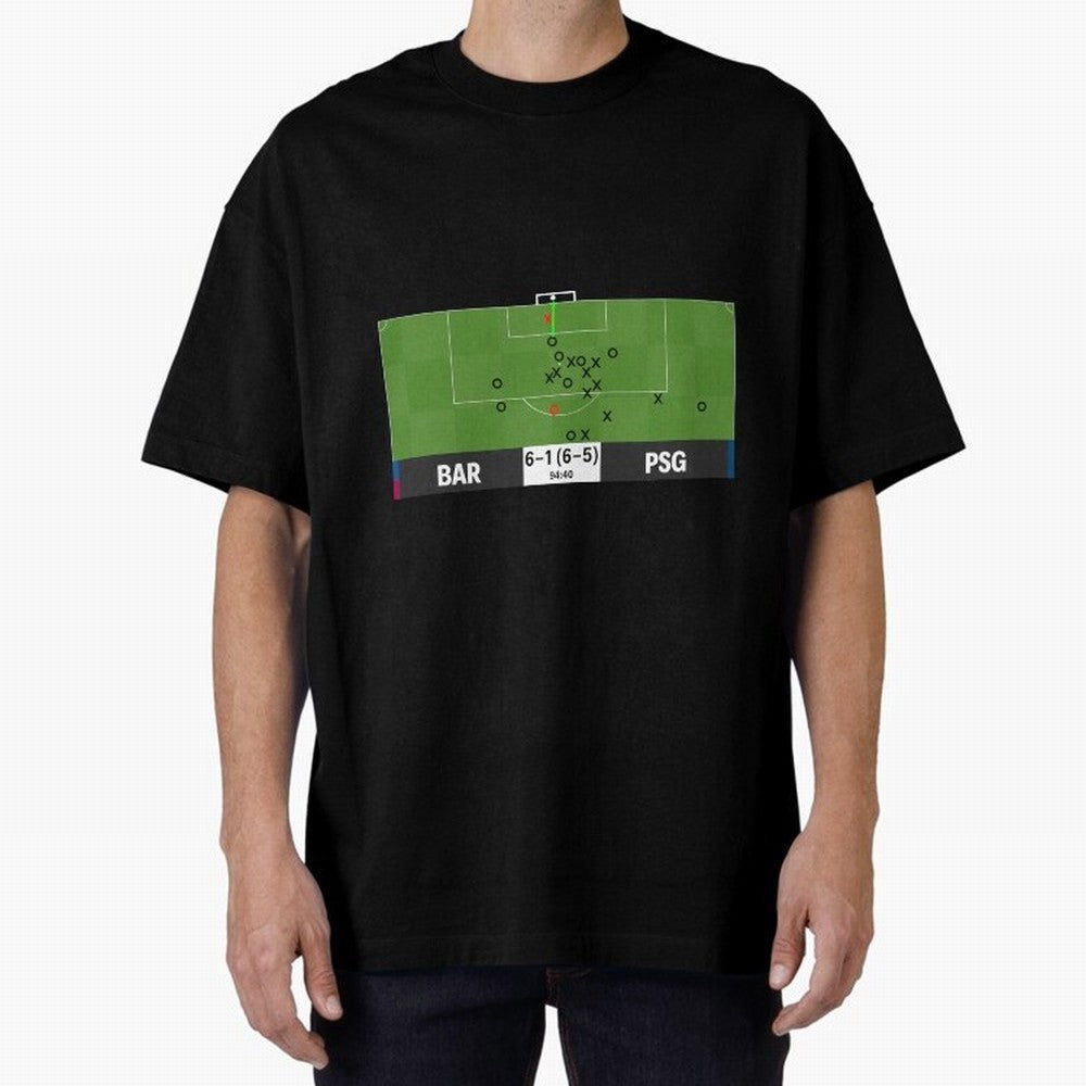 Barcelona vs Paris Saint-Germain 6-1 (6-5) @ 94:40 Goal by Sergi Roberto (La Remontada) Classic T-Shirt Show Support during the FIFA World Cup 2026 Journey through Haaland Highlights, Argentina and Brazil Pride, Vintage Soccer Flavor, Modern