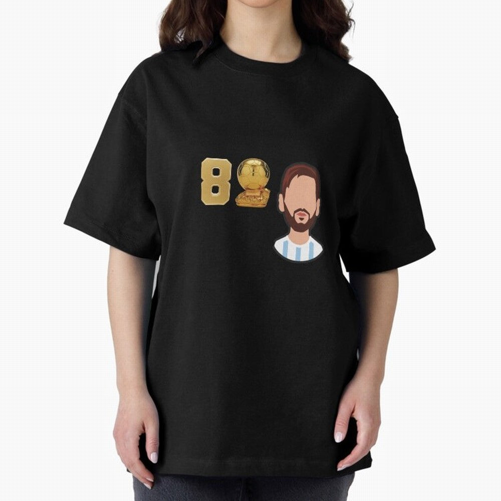 GOAT Legacy: Messi's 8 Ballon d'Or Victories, FCB, Leo Messi Classic T-Shirt Bring a Vintage Feel to FIFA World Cup 2026 Featuring Mbappe and Neymar, Portugal, Spain and Germany Energy, Match Day Excitement, Supporter Culture, Golden Goals and