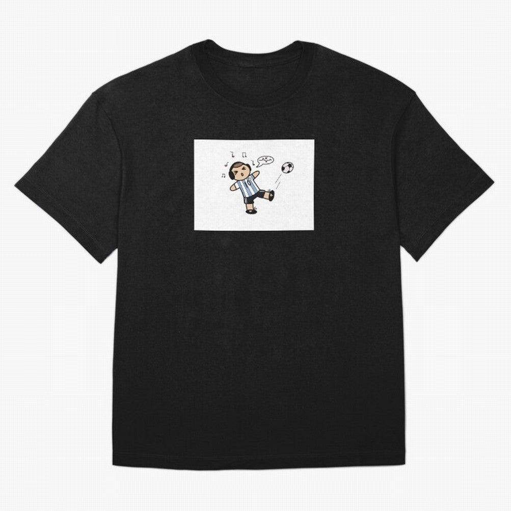 Musical Messi Premium T-Shirt Feel FIFA World Cup 2026 USA Canada Mexico Connected to Haaland and Mbappe, Argentina and Brazil Energy, Football History, Final Match Energy, Crowd Noise and Once in a Lifetime Moments; Ideal for Football Dads,