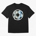 Soccer ball sticker || Buenos Aires Vibes Premium T-Shirt Carry the Colors and Pride of Global Football Passion for FIFA World Cup 2026, Connected to Neymar, Haaland and Cristiano Ronaldo, Argentina, Stadium Chants, National Pride, Trophy Dreams