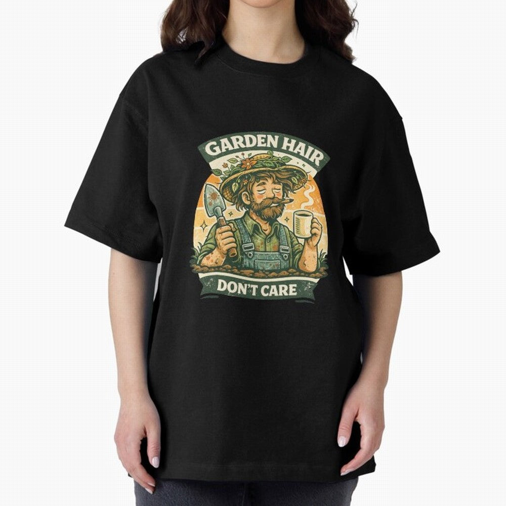 Garden Hair Don't Care - Funny Retro Gardener for Men Classic T-Shirt Back the Journey through FIFA World Cup 2026 Group Stage Spirit, Made for Brazil, Cristiano Ronaldo, Sports Nostalgia, International Competition, Famous Players and Unforgettable