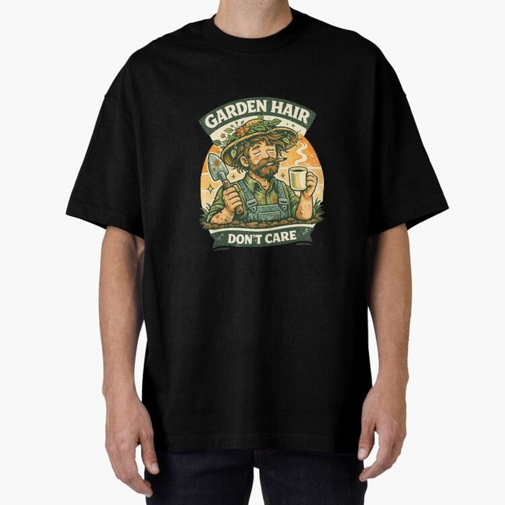 Garden Hair Don't Care - Funny Retro Gardener for Men Classic T-Shirt Back the Journey through FIFA World Cup 2026 Group Stage Spirit, Made for Brazil, Cristiano Ronaldo, Sports Nostalgia, International Competition, Famous Players and Unforgettable
