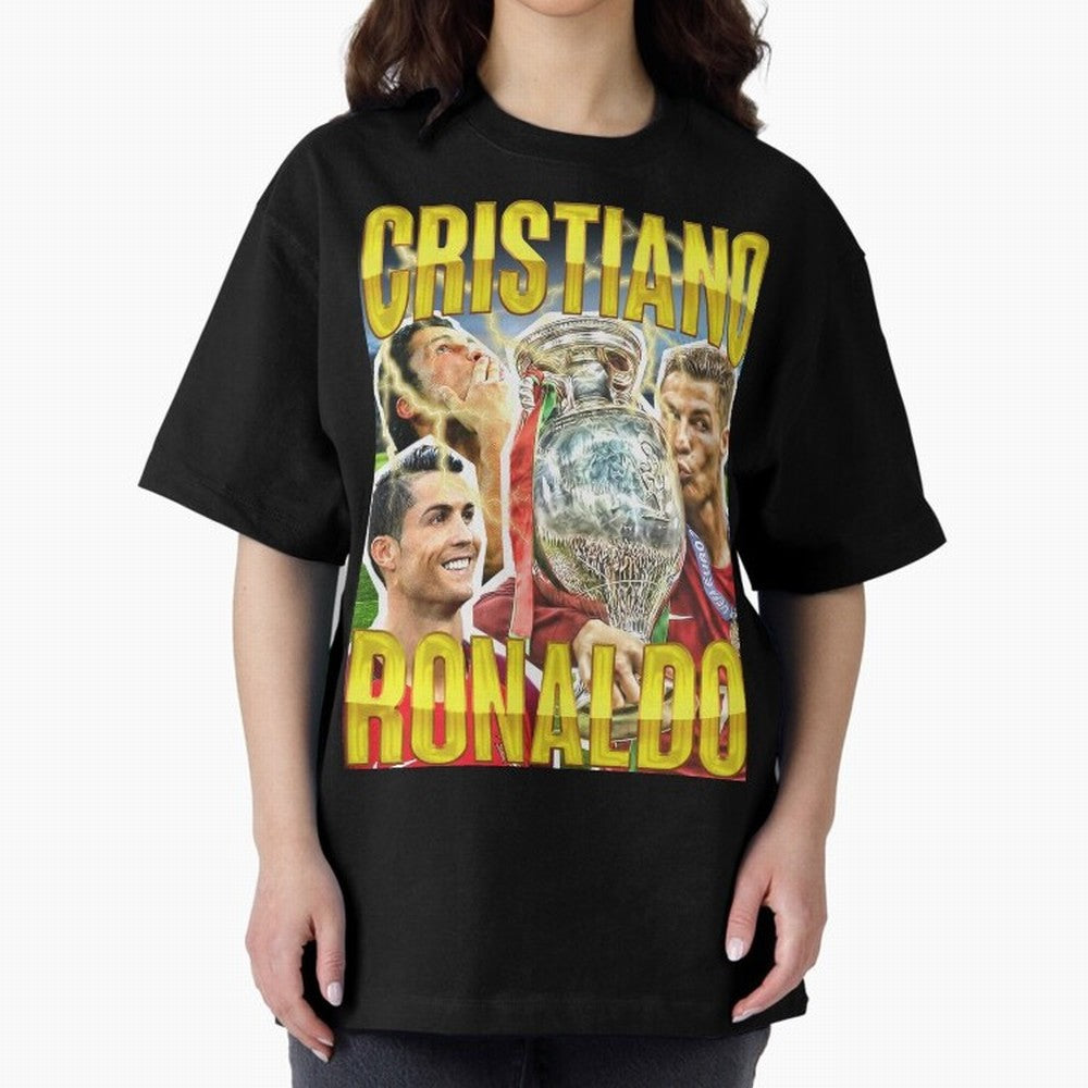 Cristiano Ronaldo CR7 SIUUU El Bicho Vintage Retro Design Premium T-Shirt Elevate Global Football Passion for FIFA World Cup 2026 Group Stage, Made for Mbappe and Neymar, Portugal, Spain and Germany, Sports Nostalgia, International Competition,