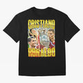 Cristiano Ronaldo CR7 SIUUU El Bicho Vintage Retro Design Premium T-Shirt Elevate Global Football Passion for FIFA World Cup 2026 Group Stage, Made for Mbappe and Neymar, Portugal, Spain and Germany, Sports Nostalgia, International Competition,