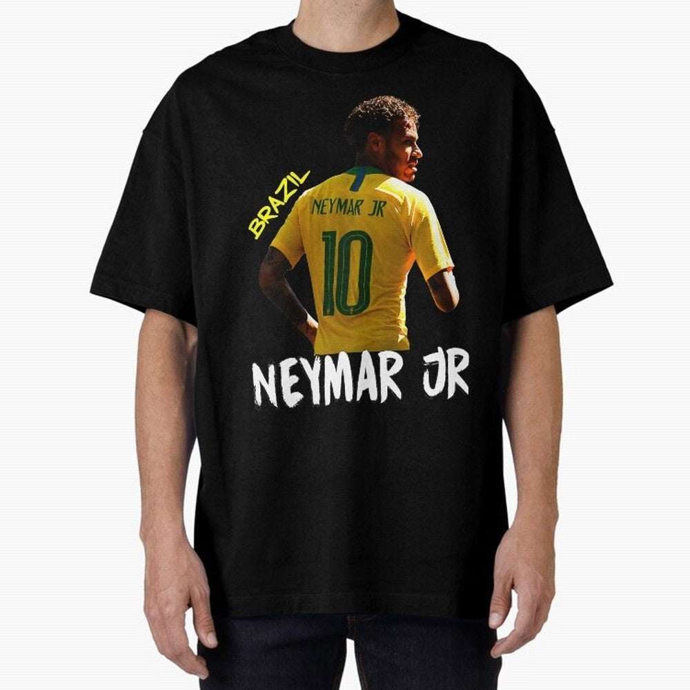 Brazil Neymar Selecao Essential T-Shirt Celebrate Soccer Greatness during Match Day Hype around FIFA World Cup 2026 USA Canada Mexico, Messi and Cristiano Ronaldo, Argentina, France and Brazil, Championship Spirit, Famous Goals, Roaring Crowds and