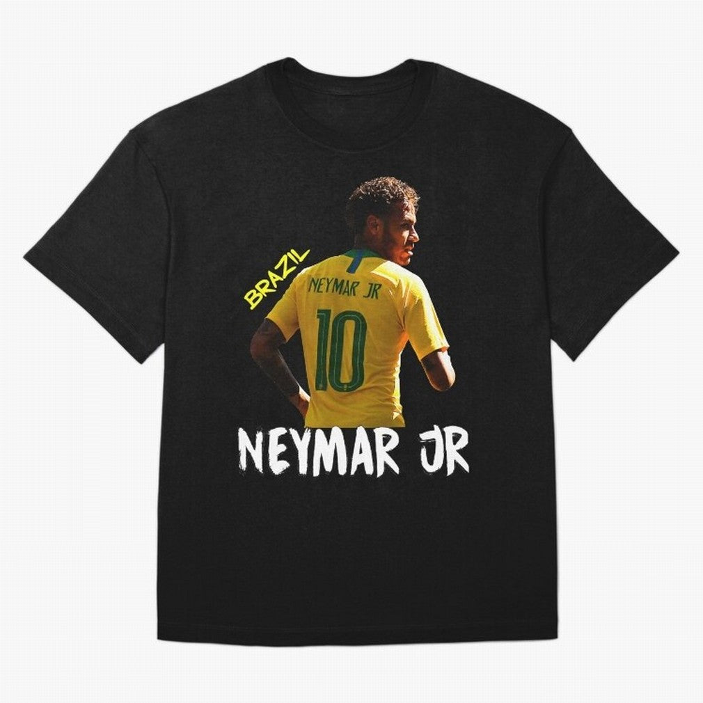 Brazil Neymar Selecao Essential T-Shirt Celebrate Soccer Greatness during Match Day Hype around FIFA World Cup 2026 USA Canada Mexico, Messi and Cristiano Ronaldo, Argentina, France and Brazil, Championship Spirit, Famous Goals, Roaring Crowds and