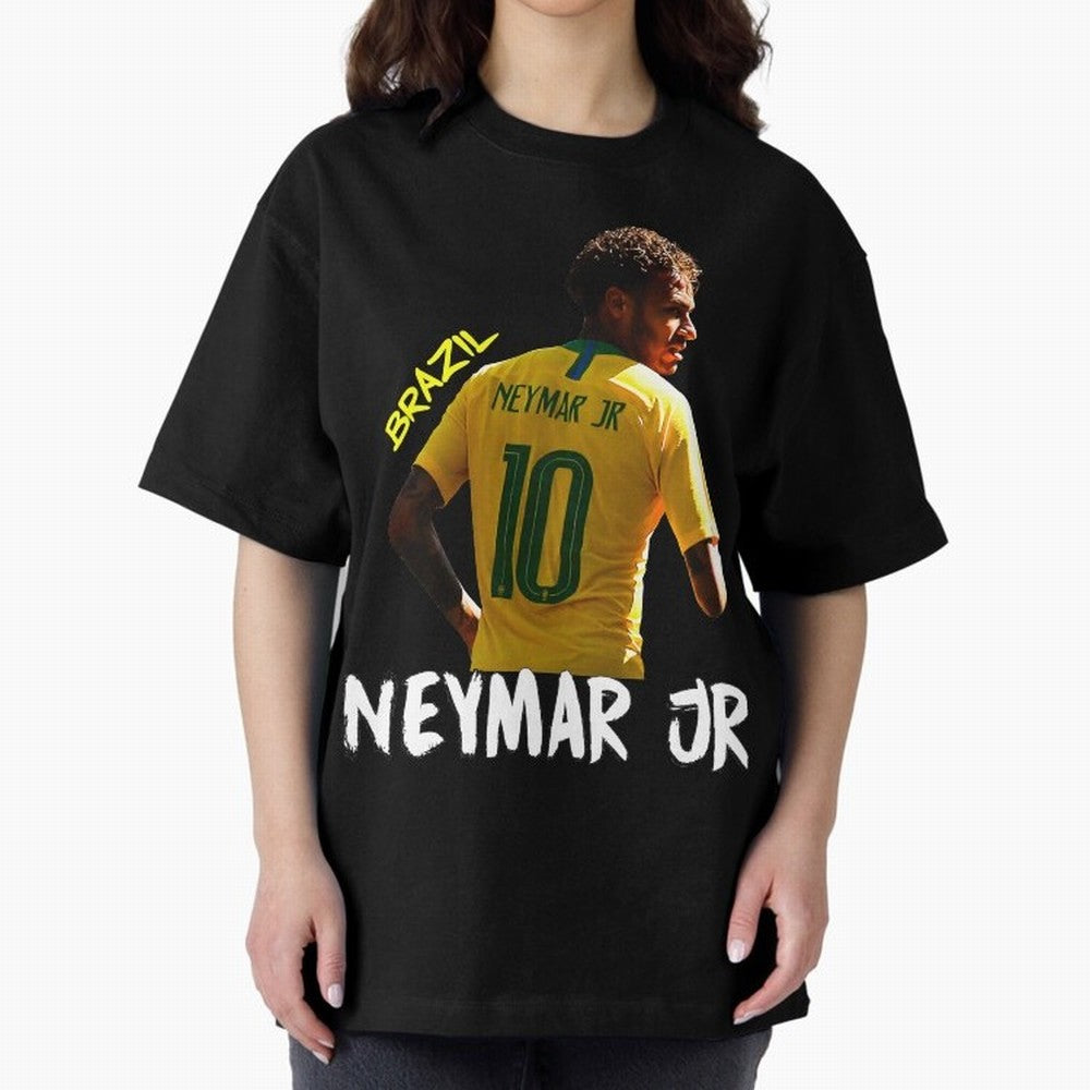 Brazil Neymar Selecao Essential T-Shirt Celebrate Soccer Greatness during Match Day Hype around FIFA World Cup 2026 USA Canada Mexico, Messi and Cristiano Ronaldo, Argentina, France and Brazil, Championship Spirit, Famous Goals, Roaring Crowds and