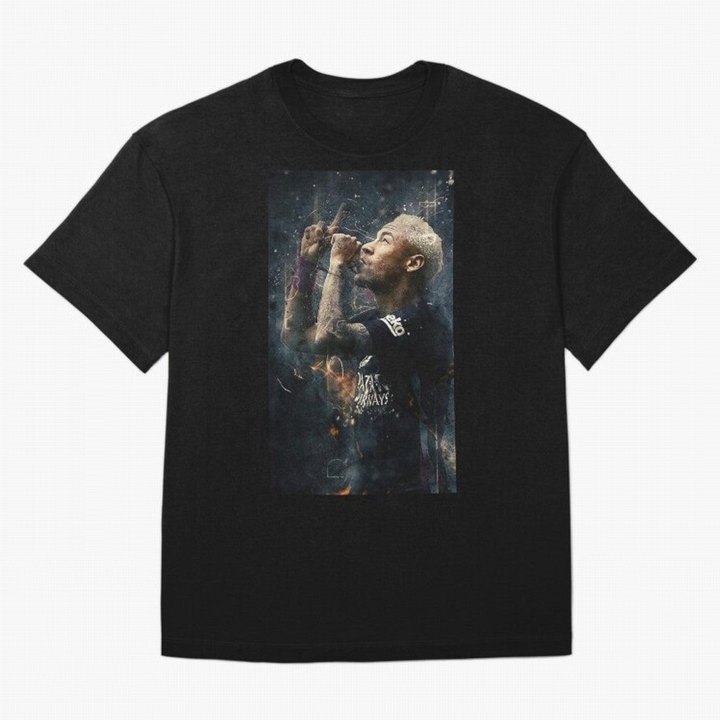 Illustration Neymar Design Classic T-Shirt Celebrate Global Passion for Match Day Hype around FIFA World Cup 2026 Group Stage, Neymar, England and Germany, Football Passion, Legendary Performances, Festival Vibes and Supporter Community; Made for