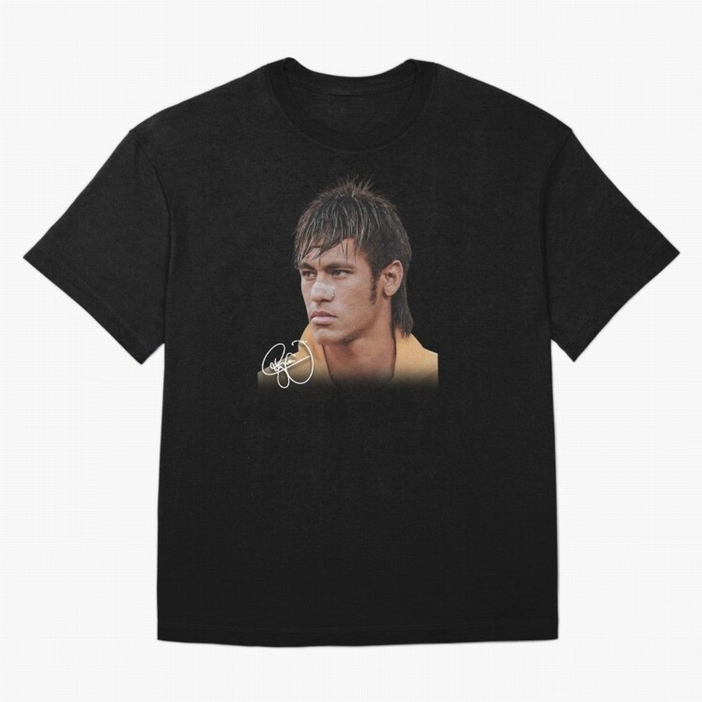 Neymar Jr T-Shirt Big Face Young Neymar Classic T-Shirt Represent the Passion of FIFA World Cup 2026 USA Canada Mexico for Fans of Cristiano Ronaldo, Haaland and CR7 and Netherlands, Bringing Soccer Culture, Superstar Moments, National Team Dreams