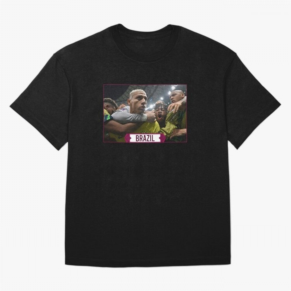 Brazil World Cup Oversized T-Shirt Wear the Spirit of Match Day Hype around FIFA World Cup 2026, CR7 and Messi, England, France and Netherlands, Stadium Memories, Football Loyalty, International Chants and Championship Tradition; Perfect for People