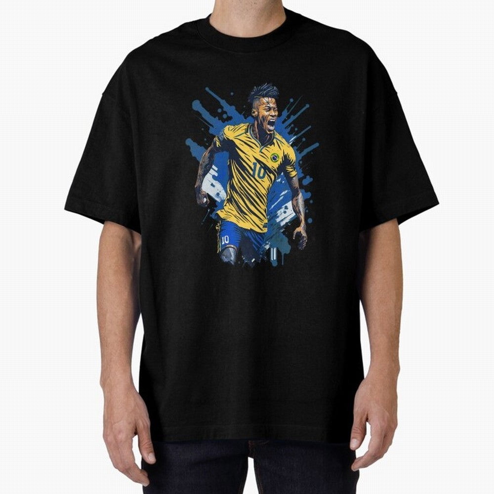 Neymar Jr. splash art Active T-Shirt Bring Supporter Culture to FIFA World Cup 2026 USA Canada Mexico Spirit, Made for Netherlands, Messi, Stadium Chants, National Pride, Trophy Dreams and Unforgettable Football Memories; Great for Supporters Who
