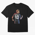 Neymar Art Classic T-Shirt Make Every Kick Count in FIFA World Cup 2026 Group Stage Celebrating Mbappe, France and Portugal Energy, Football Passion, Legendary Performances, Festival Vibes and Supporter Community; Perfect for Supporters Who Want